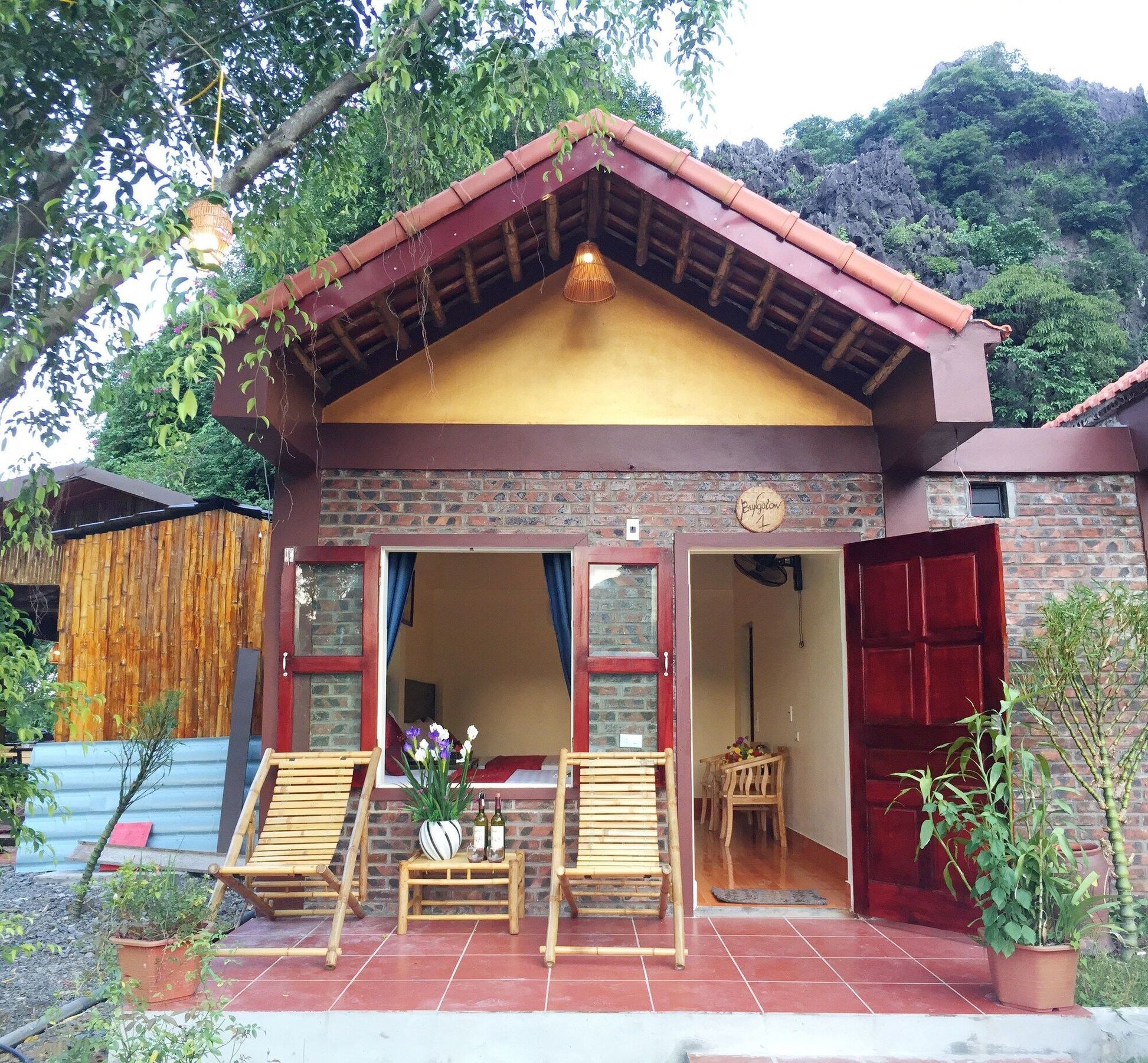 Tam Coc Central Bungalow Νιν Μπιν Εξωτερικό φωτογραφία